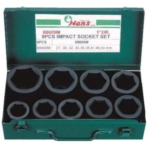 Hans Hans 88609 1" Drive Impact Socket Wrench Set, General Hardware Sockets & Ratchets — Southend Philippines