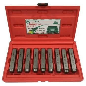 Hans Letter And Number Steel Stamp Set