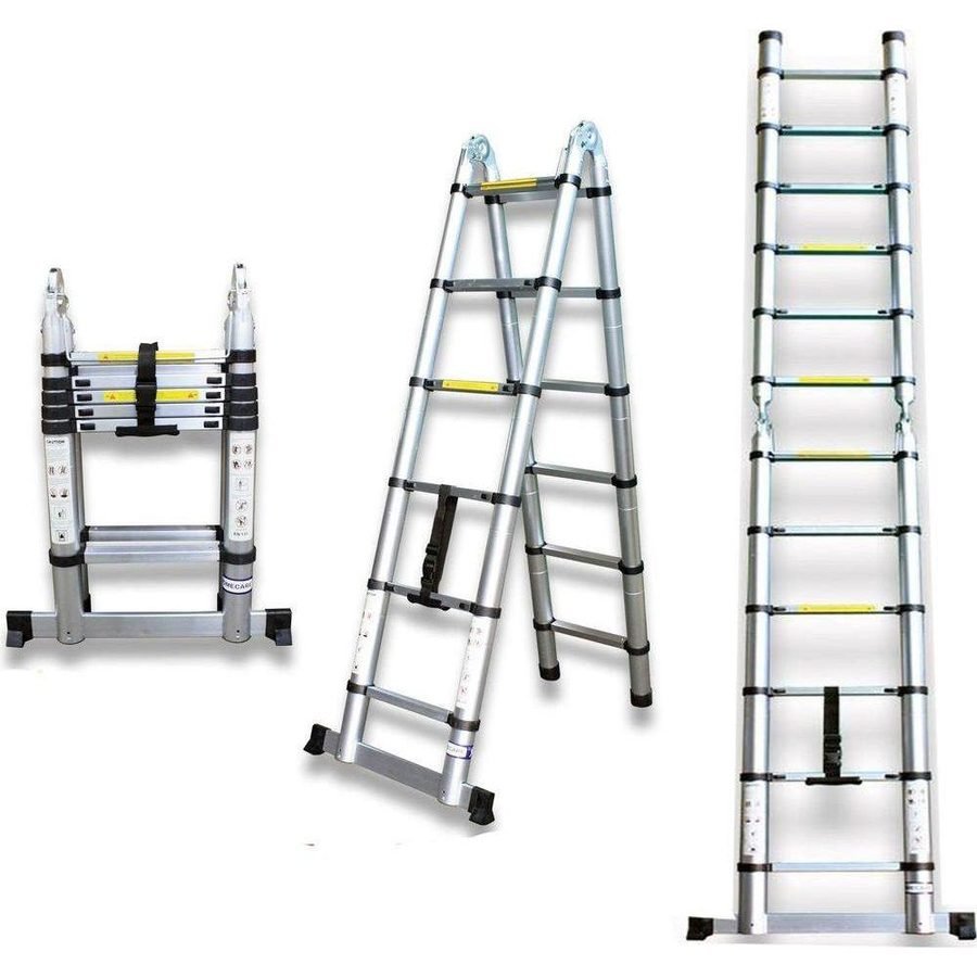 Homecare Telescopic A-Shaped Ladder (Model HT), General Hardware Ladders & Scaffold — Southend Philippines