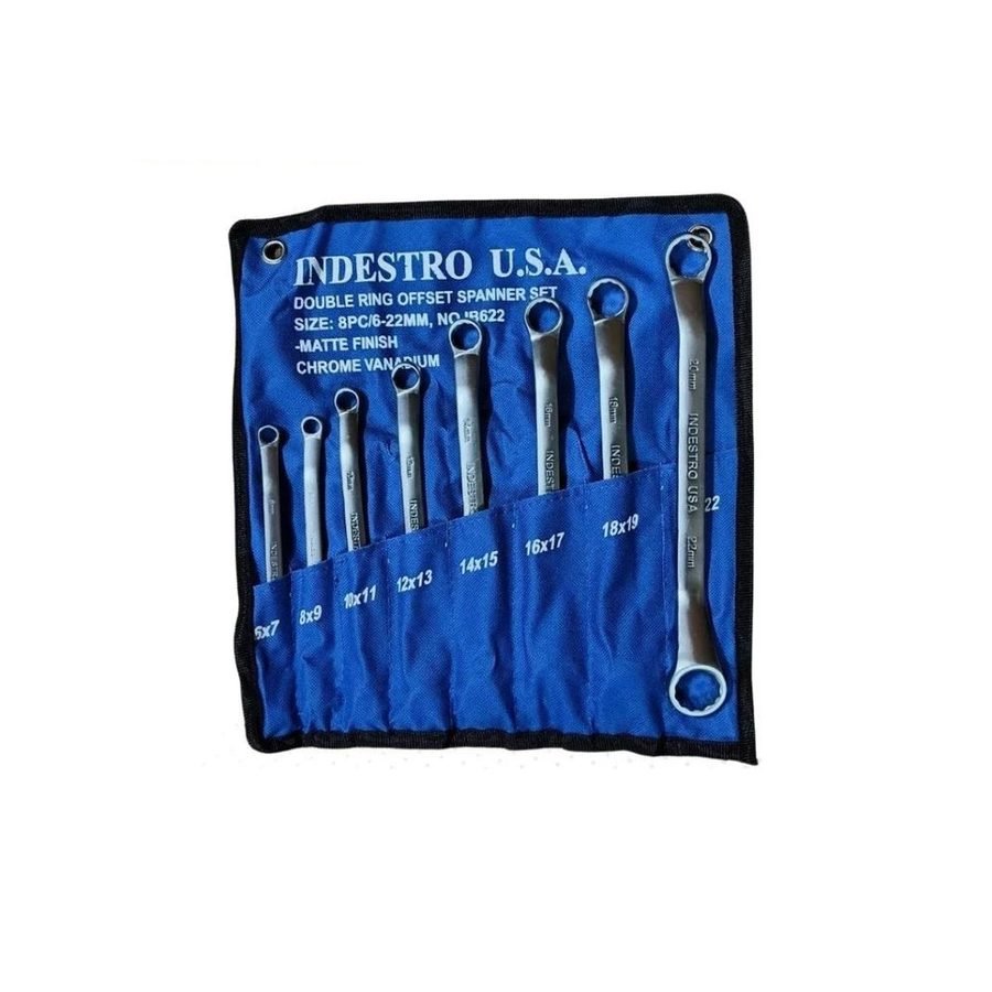 Indestro Indestro IB1414 Box Wrench 1/4-1-1/4 (8pcs), General Hardware Wrenches — Southend Philippines