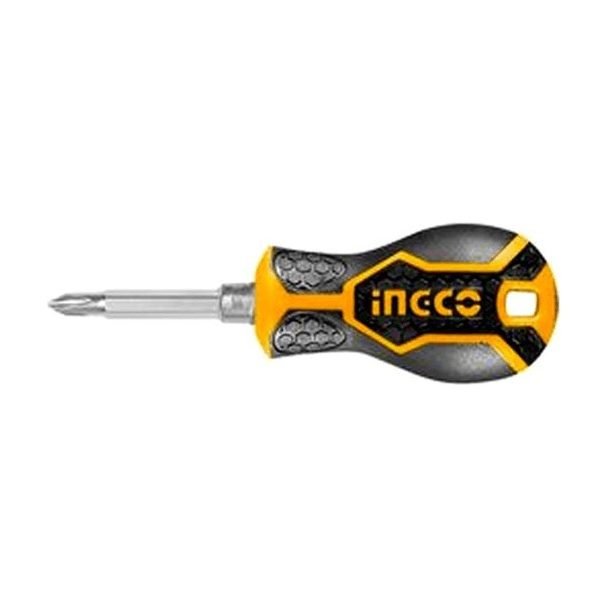 Ingco Ingco AKISD0202 2in1 Stubby Screwdriver Set, General Hardware Screwdrivers & Bits — Southend Philippines