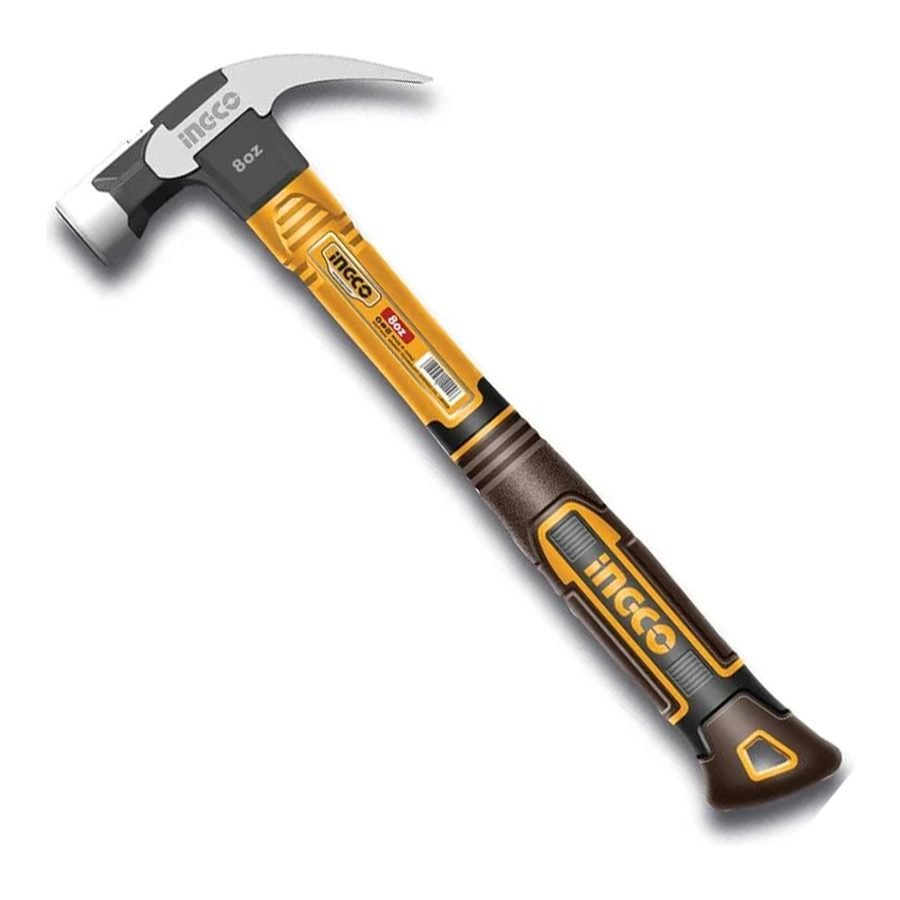 Ingco Ingco Claw Hammer Fiberglass Handle (Magnetic), General Hardware Hammers, Chisels & Planes — Southend Philippines