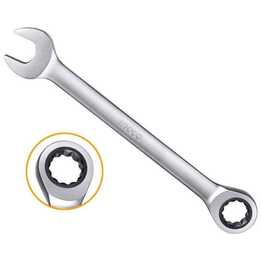 Ingco Ingco Combination Ratchet Spanner Wrench, General Hardware Sockets & Ratchets — Southend Philippines