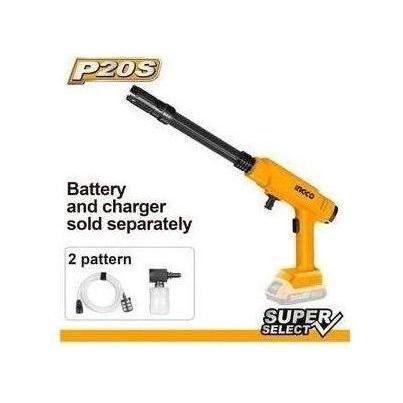 Ingco Ingco CPWLI2028 Li-Ion Pressure Washer 20V, General Hardware Fasteners & Anchors — Southend Philippines