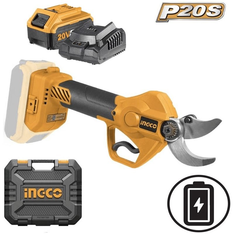 Ingco CSSLI203083 20V Li-Ion Gauge Straight Shear