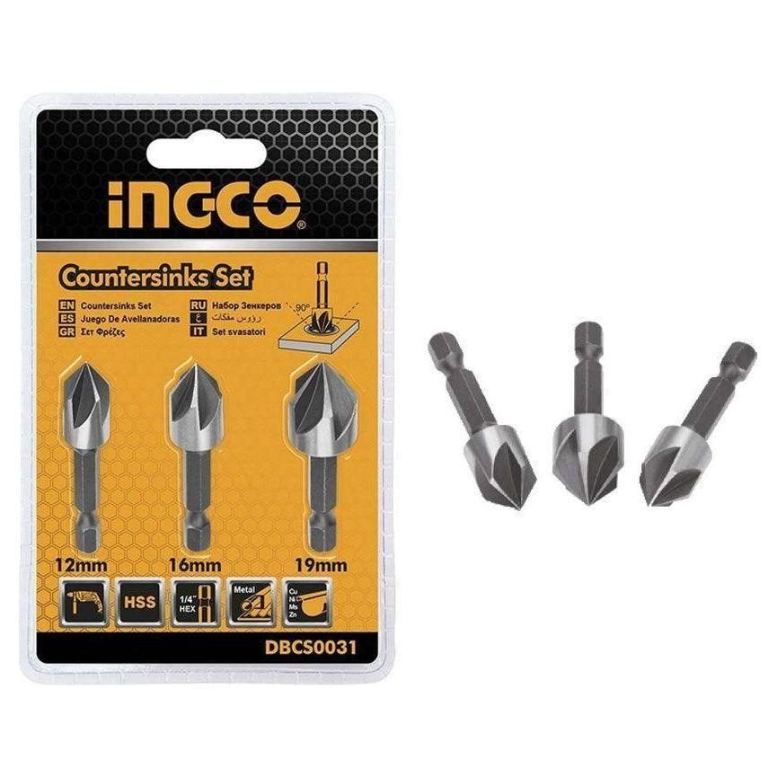 Ingco Ingco DBCS0031 Countersinks Bit Set, General Hardware — Southend Philippines