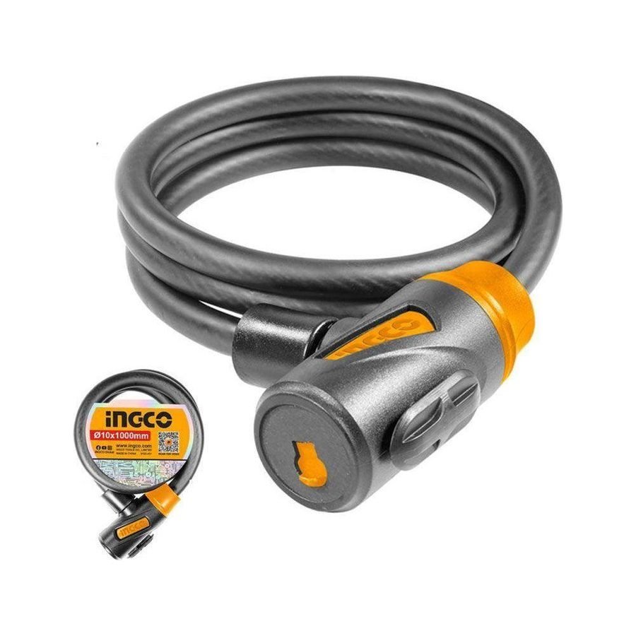 Ingco Ingco DBK11010 Bicycle Lock (With Lock Frame), General Hardware Locks & Hinges — Southend Philippines