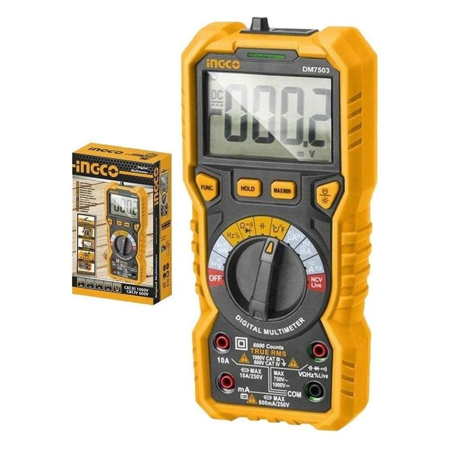 Ingco Ingco DM7504 Digital Multi Meter / Tester, General Hardware — Southend Philippines