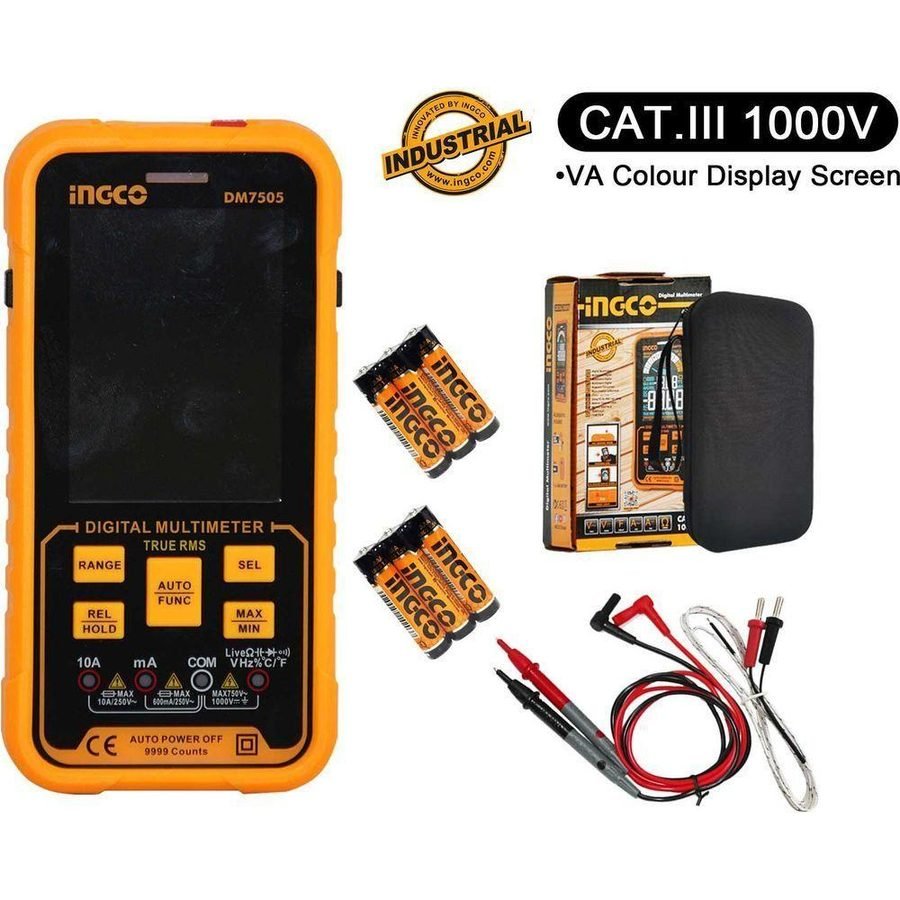 Ingco Ingco DM7505 Digital Multi Meter / Tester, General Hardware — Southend Philippines