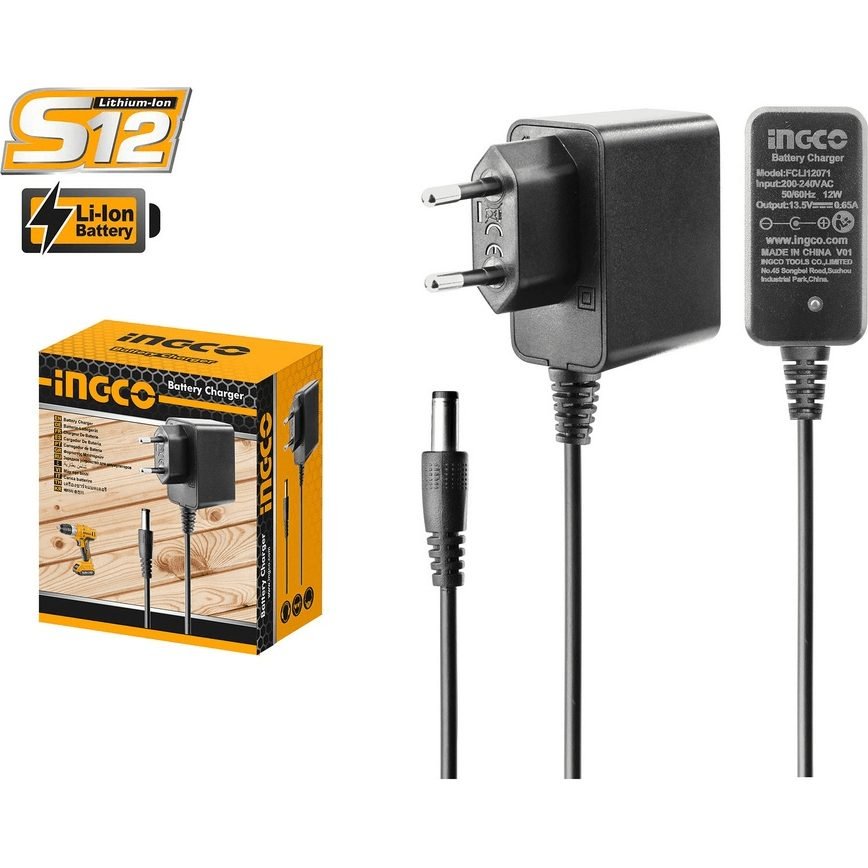 Ingco Ingco FCLI12071 12V Battery Charger (S12), General Hardware Batteries & Chargers — Southend Philippines
