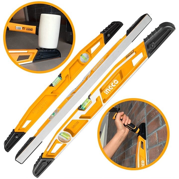 Ingco HBSL08060 HD Mason'S Level Bar 60cm