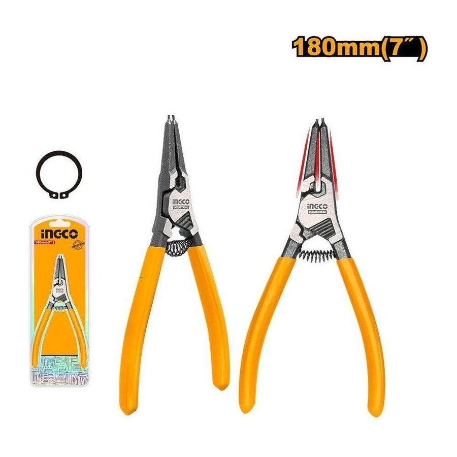 Ingco Ingco HCCP261803 Circlip Pliers 7" (Straight Head), General Hardware Pliers & Cutters — Southend Philippines