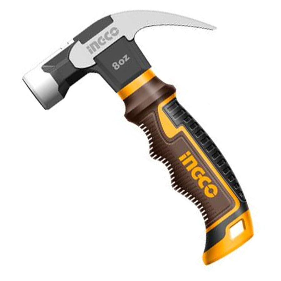 Ingco Ingco HCH81008D Mini Claw Hammer Fiberglass Handle 8OZ, General Hardware Hammers, Chisels & Planes — Southend Philippin