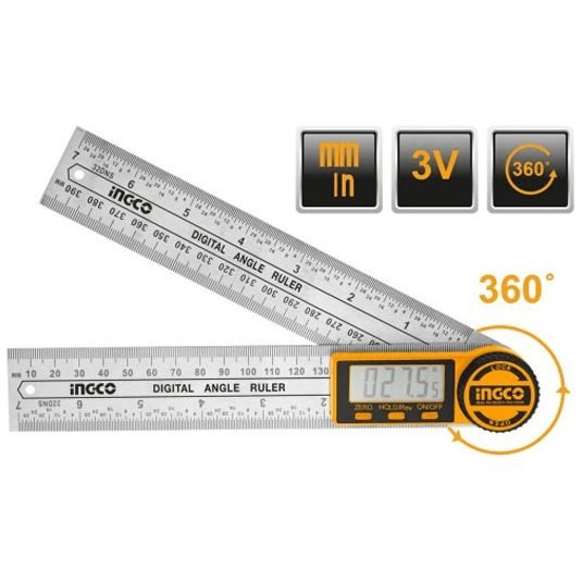 Ingco Ingco HDAR20701 Digital Angle Ruler, General Hardware Measuring Tools — Southend Philippines