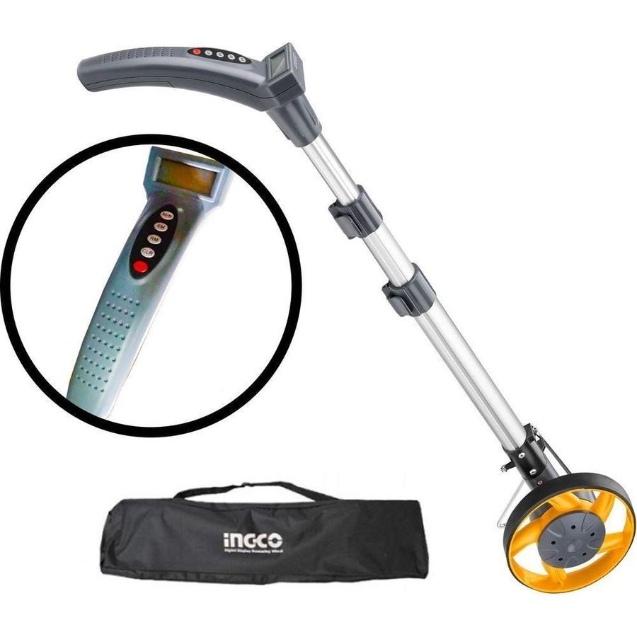 Ingco HDMW01 Digital Display Measuring Wheel [4-Digits]