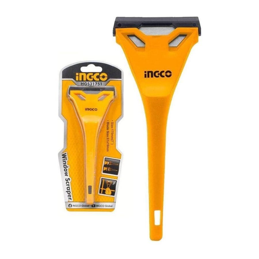 Ingco Ingco HGS31751 Window Scraper 7", General Hardware — Southend Philippines
