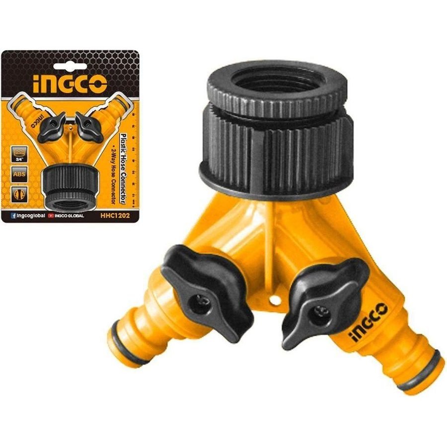 Ingco Ingco HHC1202 Plastic Hose Connector, General Hardware Sockets & Ratchets — Southend Philippines