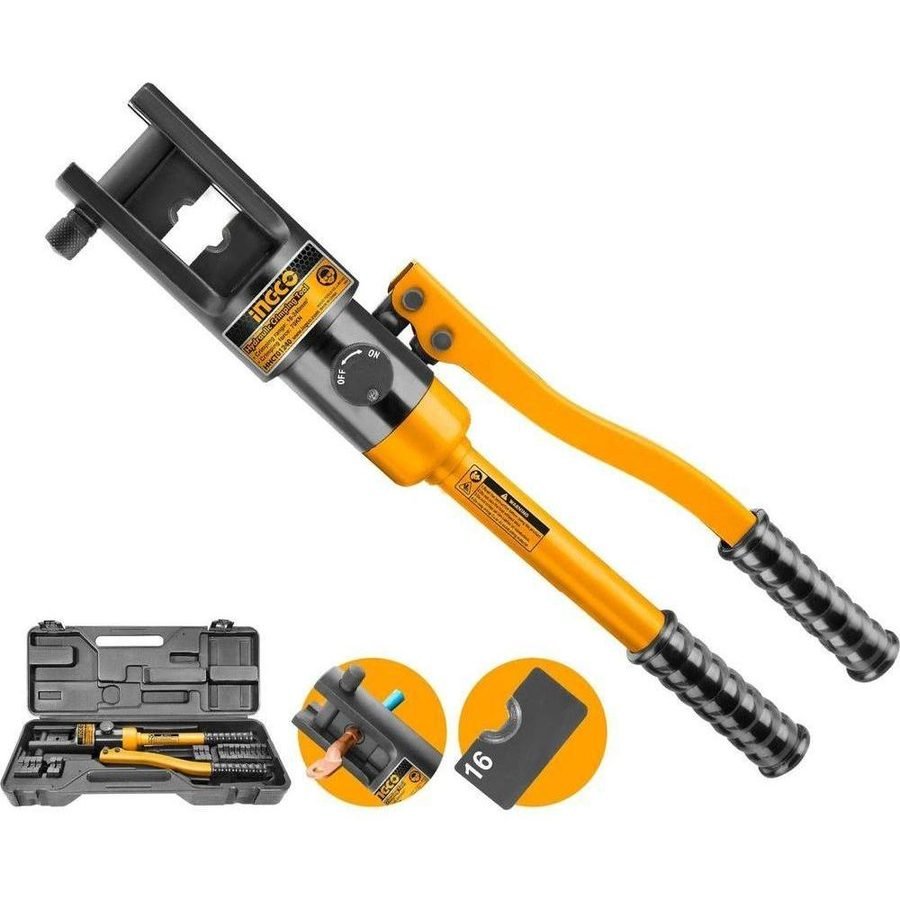 Ingco Ingco HHCT01240 Hydraulic Crimping Tool 18 X 475mm, General Hardware Hydraulic Tools — Southend Philippines