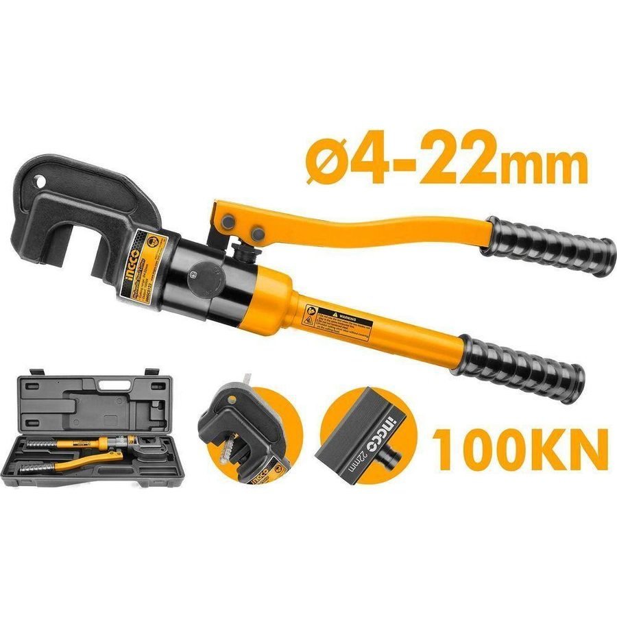 Ingco Ingco HHSC0122 Hydraulic Steel Cutter 22mm, General Hardware Lifting, Jacks & Rigging — Southend Philippines