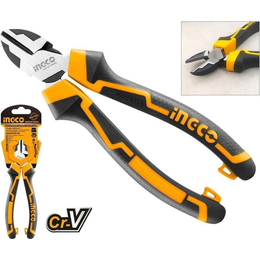 Ingco Ingco High Leverage Diagonal Cutting Pliers, General Hardware Pliers & Cutters — Southend Philippines