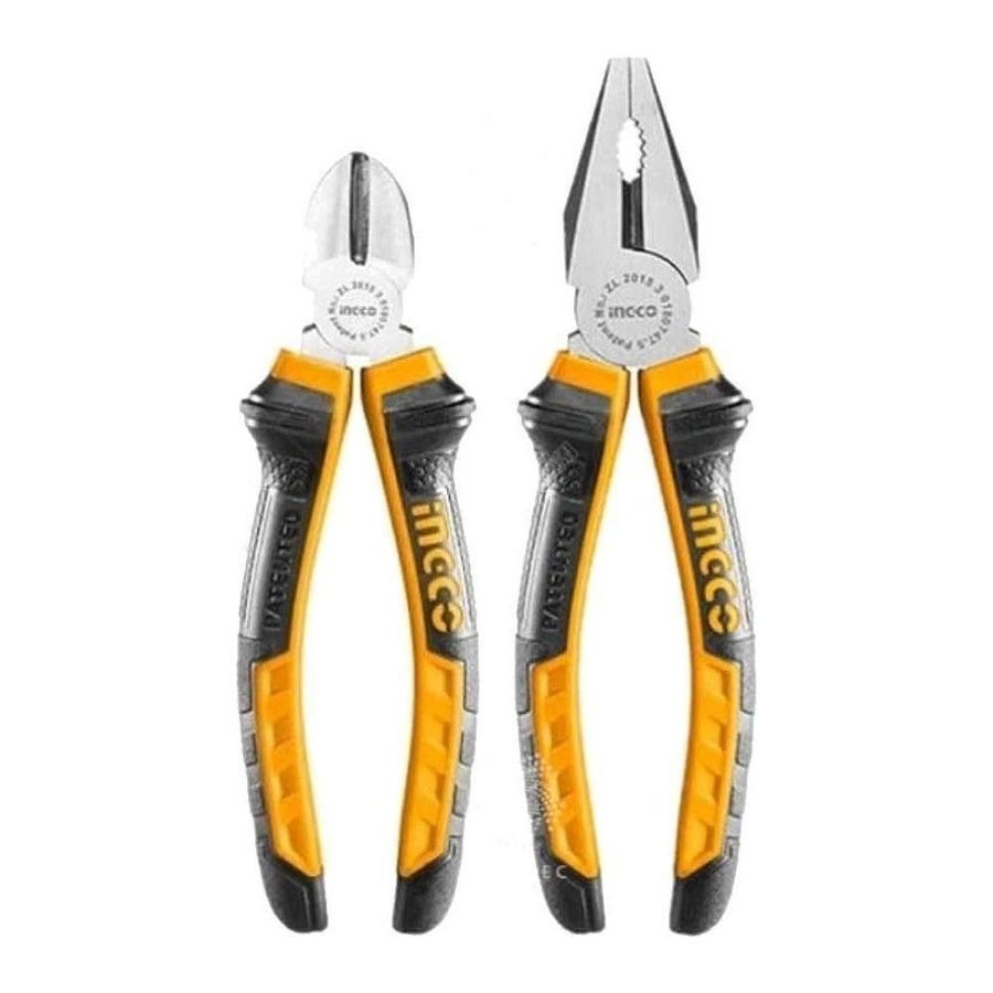 Ingco Ingco HKPS08212 Pliers 2 Pcs Set, General Hardware Pliers & Cutters — Southend Philippines