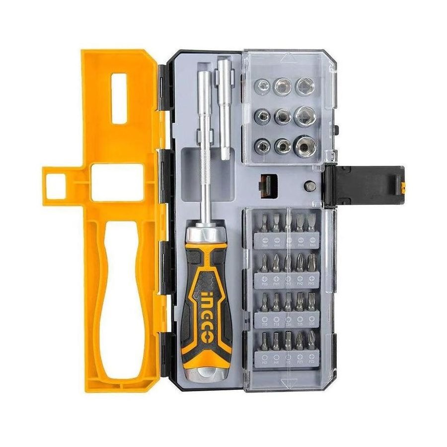 Ingco Ingco HKSDB0338 Screwdriver Set 33 Pcs, General Hardware Screwdrivers — Southend Philippines
