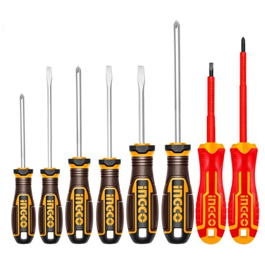 Ingco Ingco HKSDS0838 Screwdriver Set 8 Pcs, General Hardware Screwdrivers — Southend Philippines