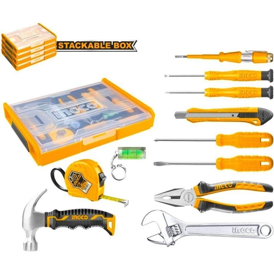 Ingco Ingco HKTV01H111 11pcs Household Hand Tools Set, General Hardware Tool Storage & Sets — Southend Philippines