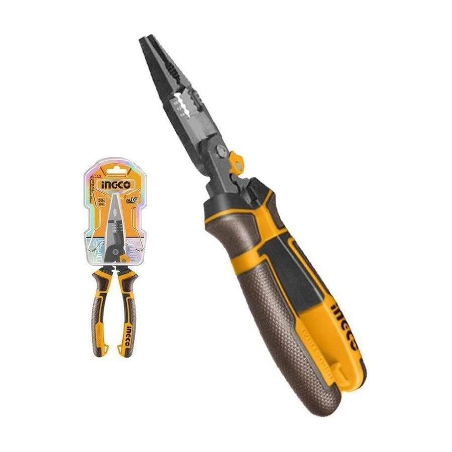 Ingco Ingco HMFLNP28200 6in1 Multi-Function Long Nose Plier, General Hardware Pliers & Cutters — Southend Philippines