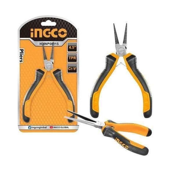 Ingco Ingco HMNP08115 Mini Round Nose Pliers 4.5", General Hardware Pliers & Cutters — Southend Philippines