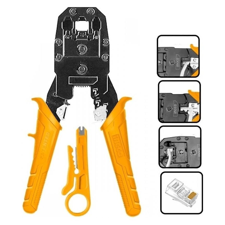 Ingco HMPC1468P Modular Plug Crimper / Crimping Tool