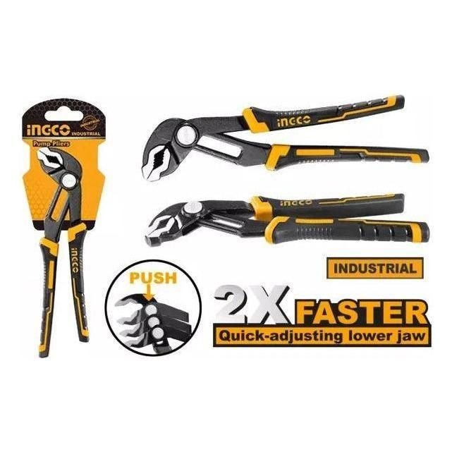 Ingco Ingco HPP68258 Water Pump Pliers 10", General Hardware Pliers & Cutters — Southend Philippines