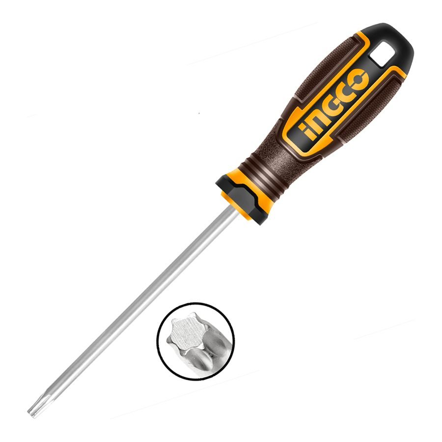 Ingco Ingco HSDX10100 Torx Screwdriver T10x100MM (Magnetic), General Hardware Screwdrivers & Bits — Southend Philippines