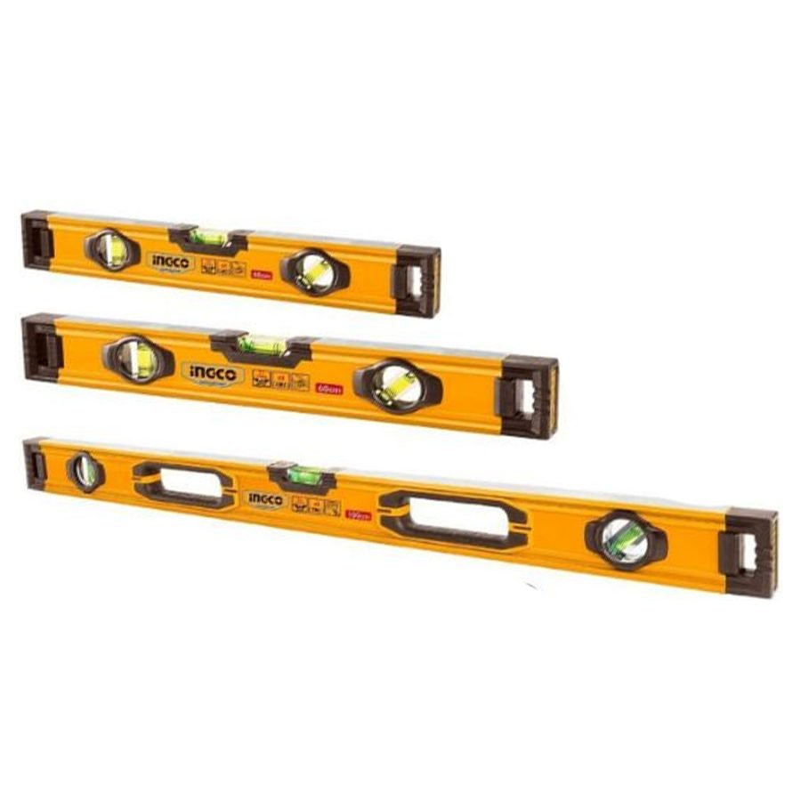 Ingco HSL10203 Spirit Level Bar Set 3Pcs