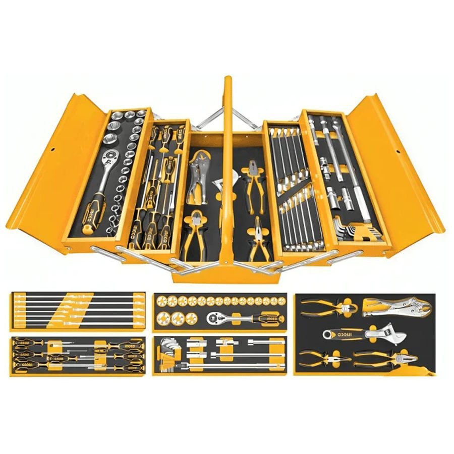Ingco HTCS151081 Tool Chest Set 108 Pcs — General Hardware, Southend Philippines
