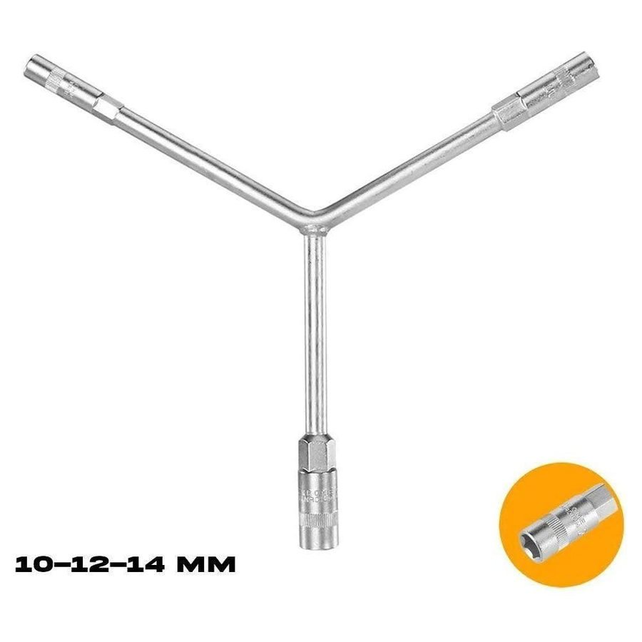 Ingco Ingco HYSW101214 Y-Type Socket Wrench, General Hardware Sockets & Ratchets — Southend Philippines