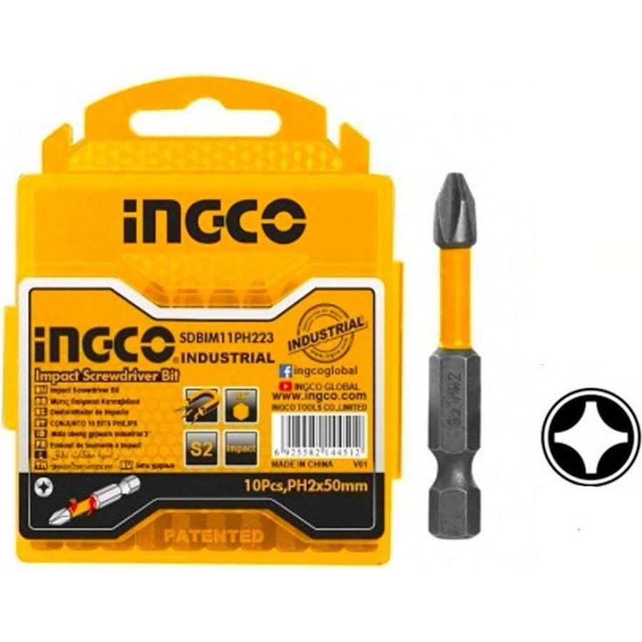 Ingco Ingco Impact Screwdriver Bit, General Hardware Screwdrivers & Bits — Southend Philippines
