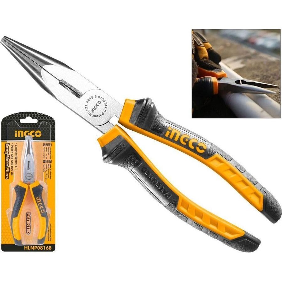 Ingco Ingco Long Nose Pliers, General Hardware Pliers & Cutters — Southend Philippines