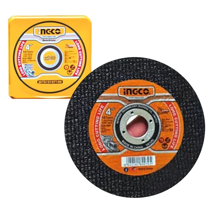 Ingco Ingco MCD10107100 Abrasive Cut Off Wheel / Cutting Disc Set, General Hardware Wheels & Casters — Southend Philippines