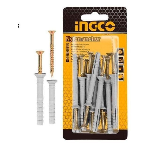 Ingco Ingco Nylon Anchor, General Hardware Fasteners & Anchors — Southend Philippines