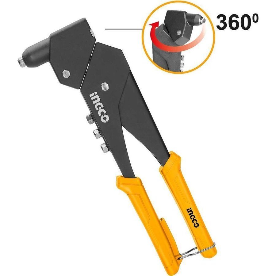 Ingco Ingco SHHR106 360° Swivel Head Hand Riveter 10.5", General Hardware Guns & Applicators — Southend Philippines