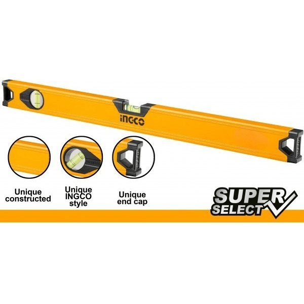 Ingco Ingco Spirit Aluminum Level Bar (SS), General Hardware Measuring & Layout — Southend Philippines
