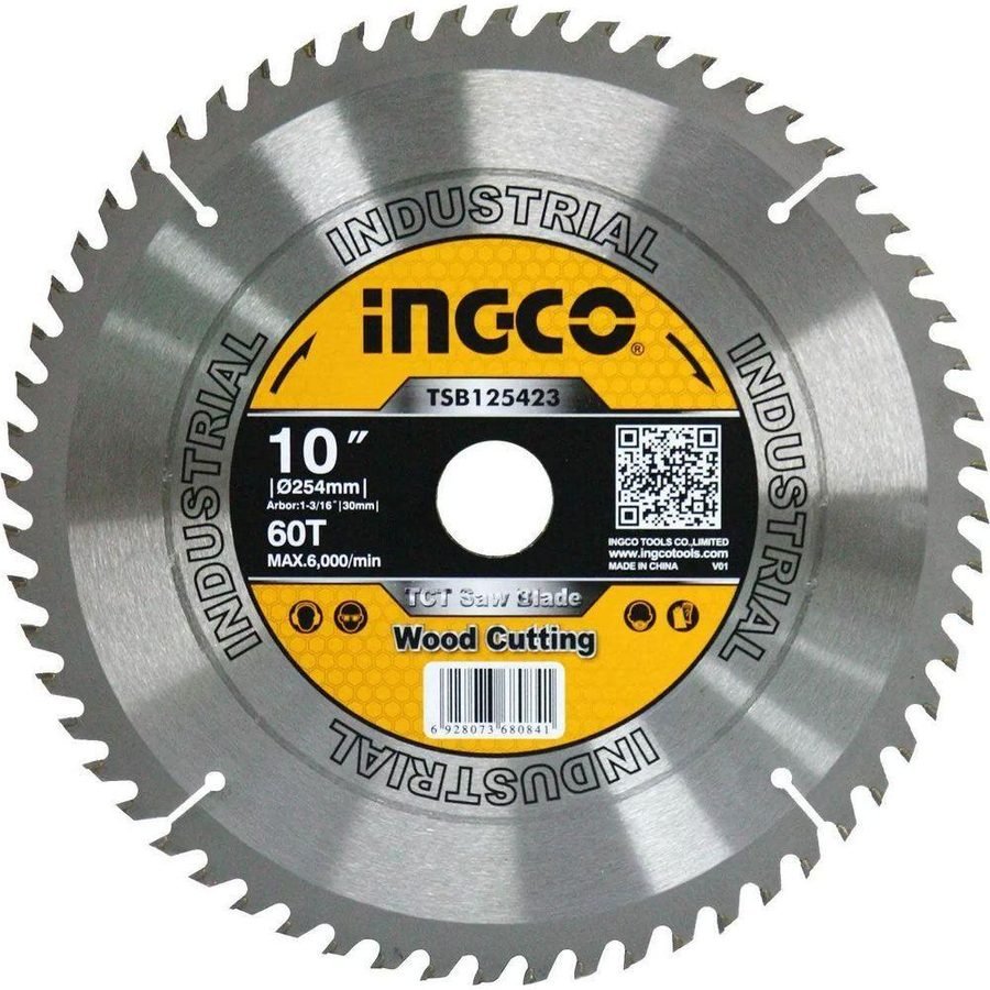 Ingco Ingco TCT Saw Blade, General Hardware Saws & Knives — Southend Philippines