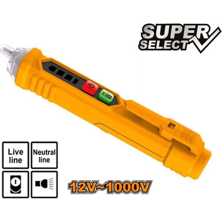 Ingco Ingco VD100026 AC Non Contact AC Voltage Detector Tester / Test Pencil (, General Hardware Electricians' Tools — Southe