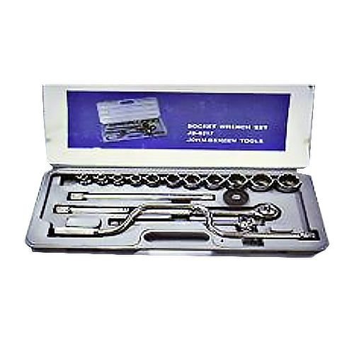 John Benzen-8017 1/2" Drive (8-32mm) Socket Wrench 17pcs