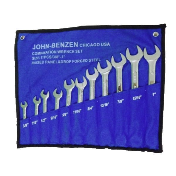 John Benzen Combination Wrench Set 3/8" - 1-1/4" (14pcs), General Hardware Wrenches — Southend Philippines