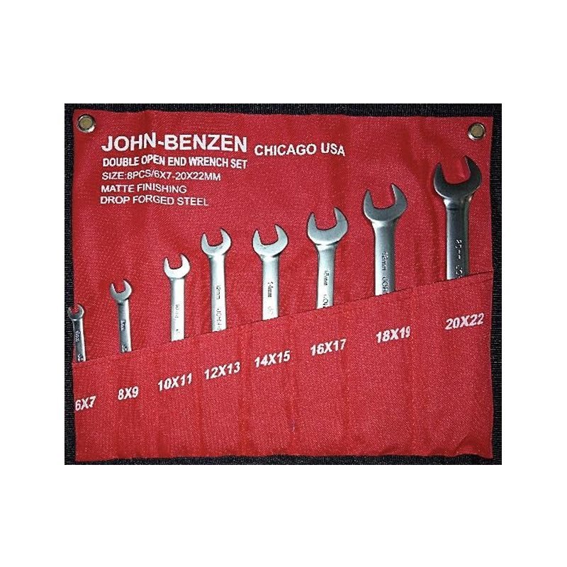 John Benzen Open Wrench Set 1/4" - 1-1/4" (12pcs), General Hardware Wrenches — Southend Philippines