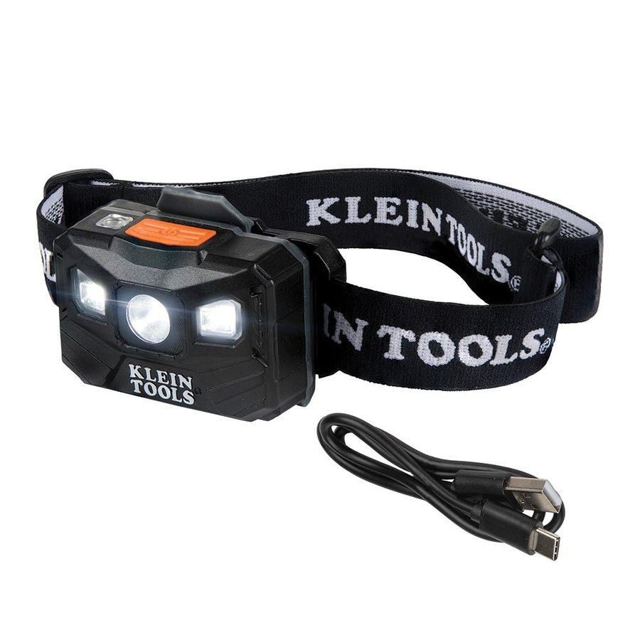 Klein 56048 Rechargeable Headlamp W/ Fabric Strap