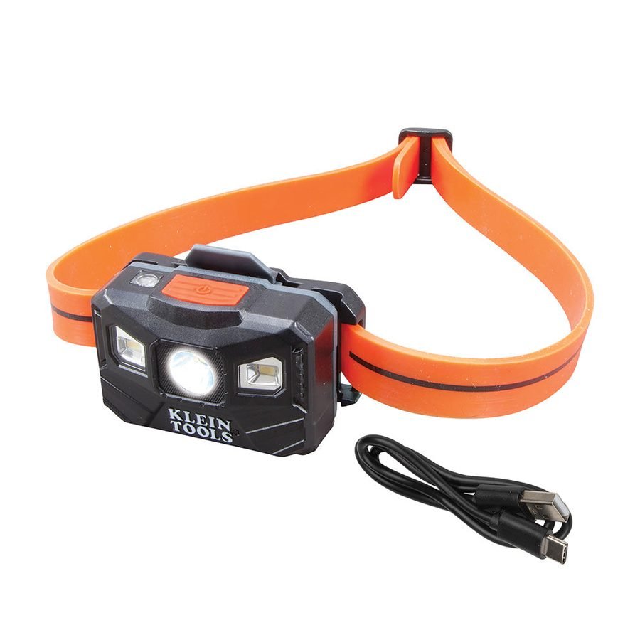 Klein 56064 Rechargeable Headlamp W/ Silicon Strap