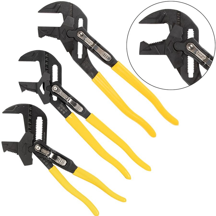 Klein Klein D53003KIT Plier Wrench Set 3pcs, General Hardware Wrenches — Southend Philippines